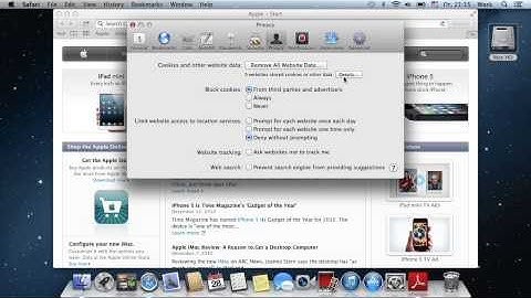 How to Delete Cookies on Mac