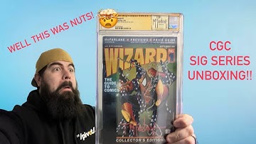 MY MOST VALUABLE CGC SIGNATURE UNBOXING YET!? Mcfarlane goodness!