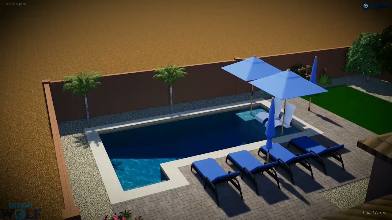 Hoffman Residence - Design Wolf - Thunderbird Pools