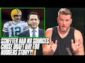 Pat McAfee Reacts To Adam Schefter's Real Story Behind Rodgers/Packers Story