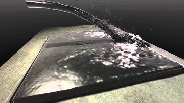 Blender fluids in Lightwave 3D - Nov. 2013