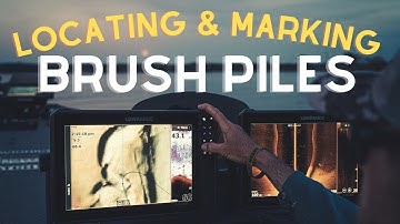 Locating and Marking Brush Piles Using Lowrance HDS and Navionics Relief Shading