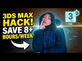 3ds Max Hack That Saved Me 8 Hours a Week ⏱️⚡سر في الـ 3ds Max وفر عليا 8 ساعات شغل في الأسبوع! 🤯