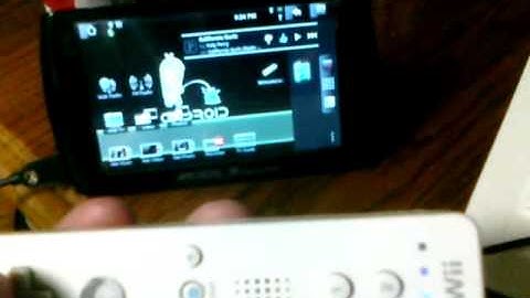 Archos 5 with wii remote