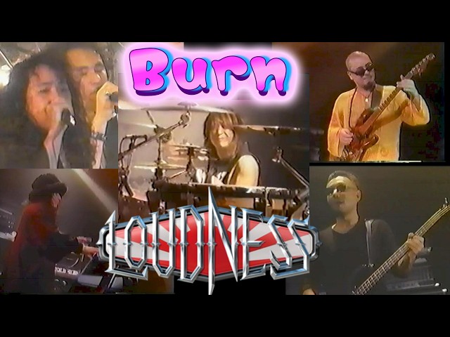 超かっこいい！貴重映像】 Burn covered by ラウドネス with 厚見玲衣