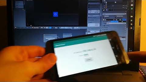 Armory 3D engine - remote Android sensor node [WIP]