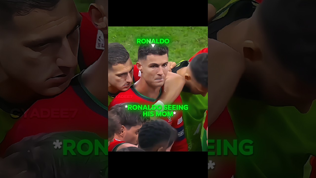 When Ronaldo Chose Between Mom or Wife..❤‍🩹
