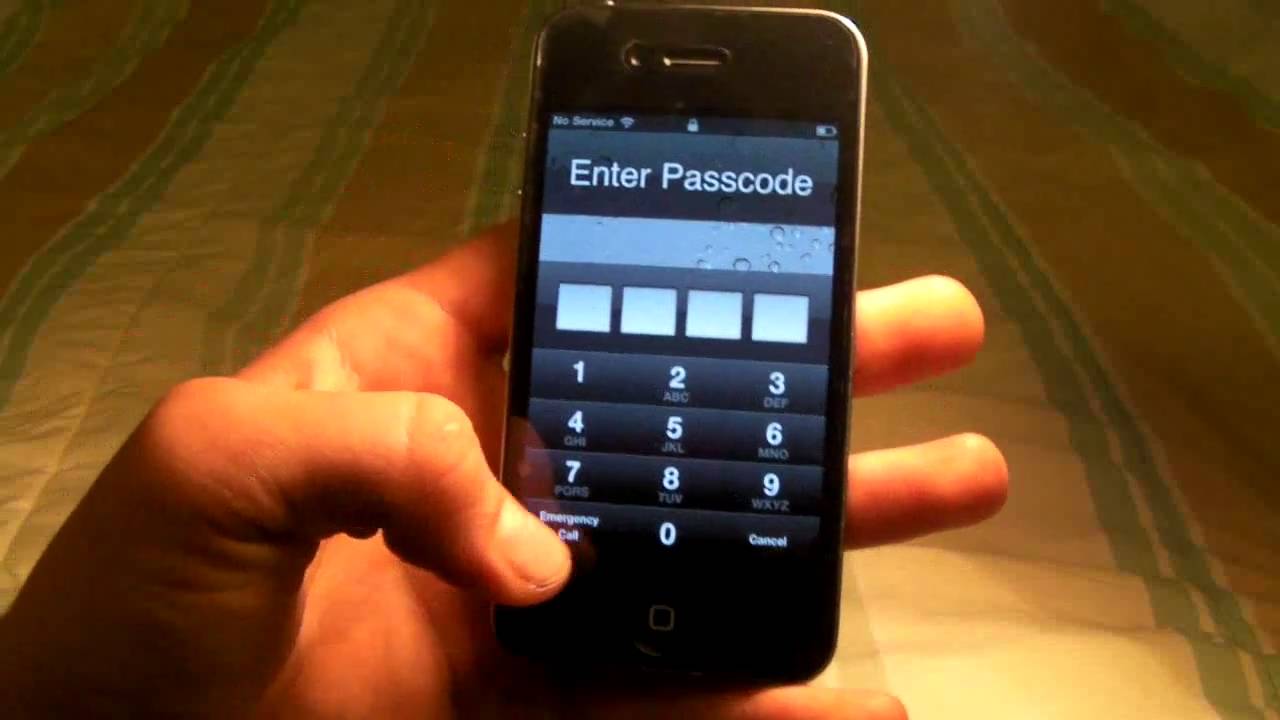 Hvordan låse opp en iPhone 3G passord