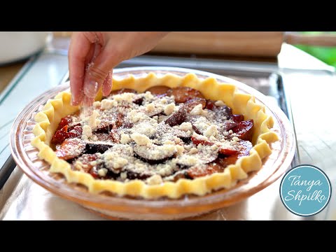 Шикарный Сливовый Пирог - успейте приготовить пока сезон слив! | Amazing Plum Pie