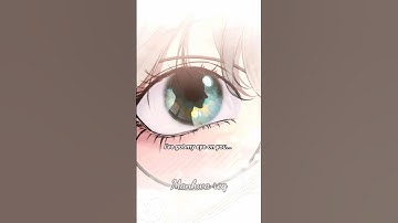 When the eyes tell🥺 #manhwa #love #eye #couple #shorts