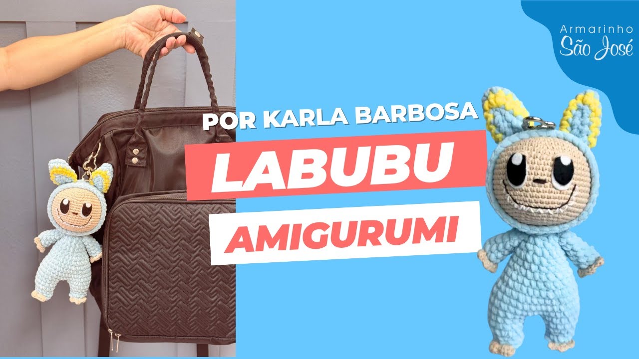 Como Fazer Labubu em Amigurumi