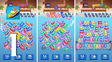 Boat Out Gameplay Walkthrough Part 1 - Level 1 ~ 3 (Android, IOS)