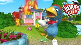 The Icecream Stall Is On Fire  Heroes Of The City  Season 1  Ep21  Car Cartoons  Car Cartoons