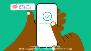 Digital Railcards from Trainline