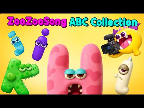 ZooZooSong ABC Monsters H–L (3D) | Alphabet Collection for Kids