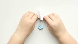 Blue and gold marble polymer clay earrings tutorial #polymerclay ...