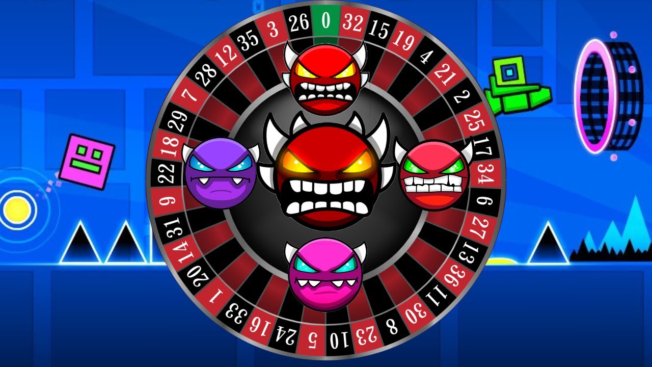 Medium Demon Roulette Insane Demon Roulette #1 | Geometry Dash Live Stream (7%) - YouTube