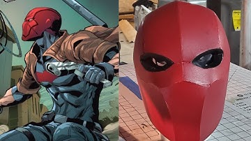 Red Hood Cosplay Part 2- Making the Helmet