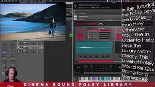 Cinema Sound Foley Library Beach Pant Legs