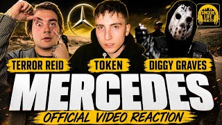 ONE OF THE BEST RAP NAMES EVER | Token x Terror Reid x Diggy Graves - Mercedes (Reaction)