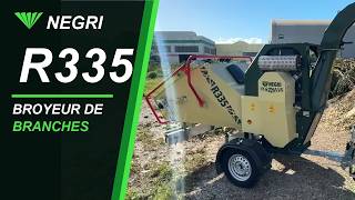 Negri R335 Broyeur De Branches En Action Dfae