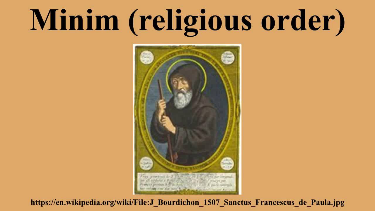 Minim (religious order)