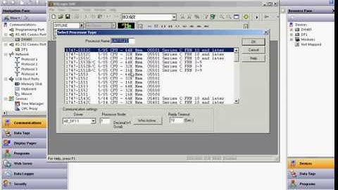 RedLion Comms to AB SLC CtrLogix