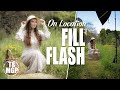 Fill flash on location  take and make great photography with gavin hoey