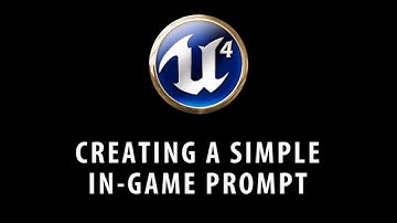 Creating a simple in game prompt