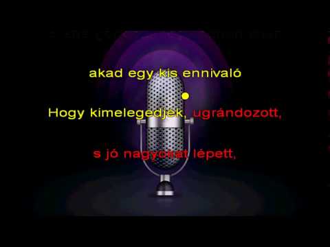 Halász Judit Micimackó karaoke