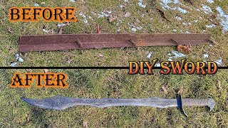 МЕЧ ОРКІВ своїми руками. DIY orc sword.