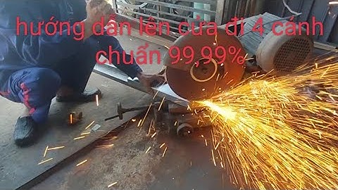 hướng dẫn AE lên khung cửa 4 cánh chuẩn 99.99%