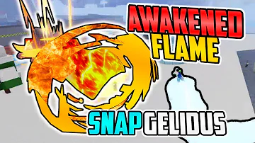 🔥 AWAKENED FLAME & ICE NEW MOVE IN BLOX FRUITS!