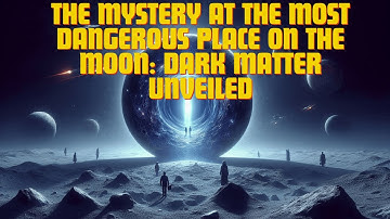 The Mystery at the Most Dangerous Place on the Moon: Dark Matter Unveiled