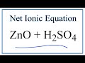 Net Ionic Equations and Spectator Ions