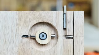 Create a Levitation Lock Mechanism / Woodworking DIY