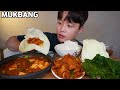 입크게 한입!! 제육볶음 호박잎쌈 양배추쌈 김치찌개 쌈밥 먹방 Korean Home Made Food ASMR MUKBANG REAL SOUND EATING SHOW