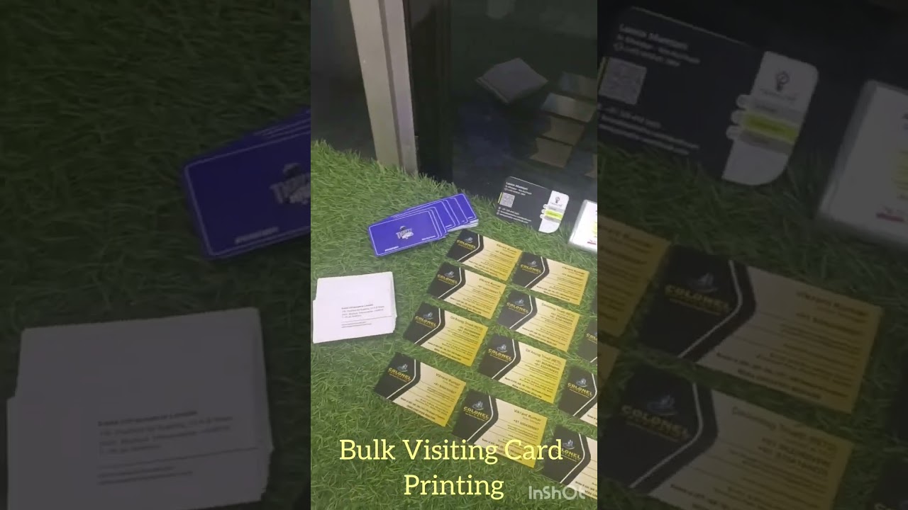 Premium Printers "Bulk Visiting Card Printing" (Contact for Order 74-281-281-47)