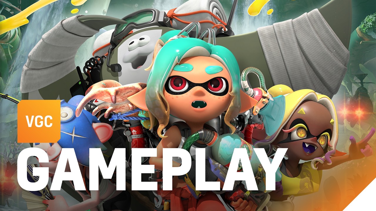 Splatoon Raiders exclusive gameplay