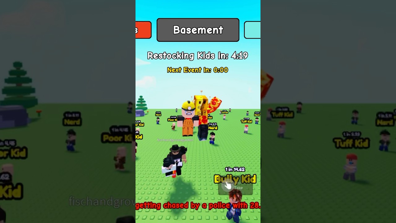 Roblox Grow a basement with my friend 