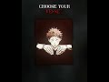 Jujutsu kaisen  ryomen sukuna  manga edit itadorimegumi vessel one chance  cowbell warrior 