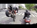 JE FAIS UN STOPPIE A 130 KM/H ! VLOG SUPERMOTO KTM 690 SMCR