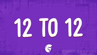 sombr - 12 to 12 (Lyrics)