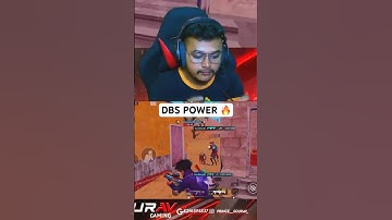 DBS CLUTCH | Power of DBS 🔥 #bgmi #trending #shorts #dbs #clutch #compititive #bgmilive #ytshorts