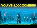 YOU vs 1000 ZOMBIES - How To Defeat and Survive a Zombie Horde