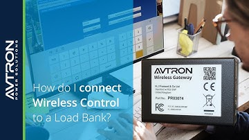 Technical FAQs: How do I connect wireless control to a Load Bank?