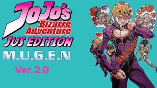 Jojo's Bizarre Adventure JUS M.U.G.E.N Ver. 2.0 - [Download in Description]