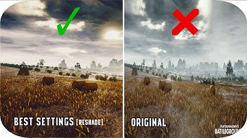 BEST GRAPHICS / INCREASE VISIBILITY / REMOVE BLUR! — Battlegrounds [Reshade]