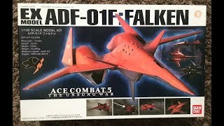 ACE COMBAT MODEL KIT ADF-01 FALKEN 1/100 BANDAI