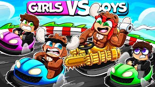 GIRLS vs BOYS in ROBLOX DEATH BUMPER CARS